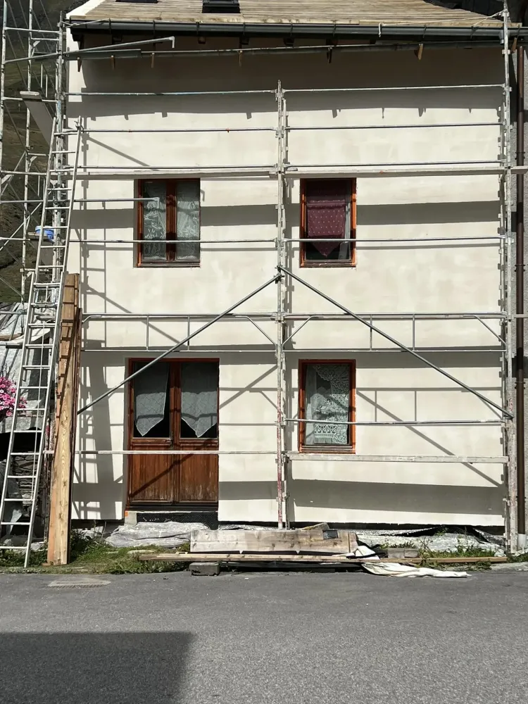 Rénovation de façade près de Cognin 